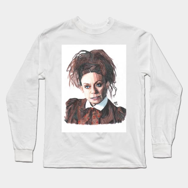 Missy in watercolour Long Sleeve T-Shirt by DustNox